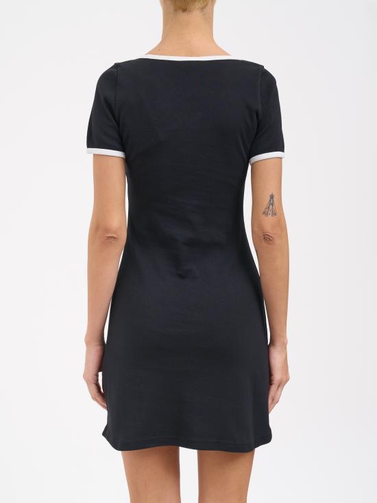 25FW 쿠레쥬 미디 원피스 M225JRO600JS02039901 BLACK - COURREGES