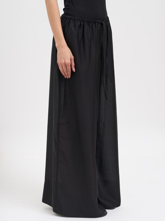 26SS 엔타이어 스튜디오 스트레이트 팬츠 NESSS26PA012730015 BLACK - ENTIRE STUDIOS