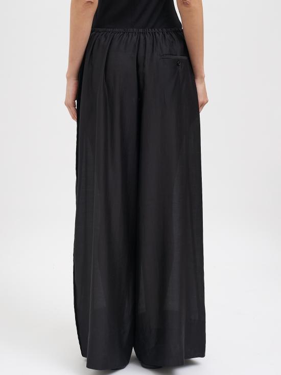 26SS 엔타이어 스튜디오 스트레이트 팬츠 NESSS26PA012730015 BLACK - ENTIRE STUDIOS