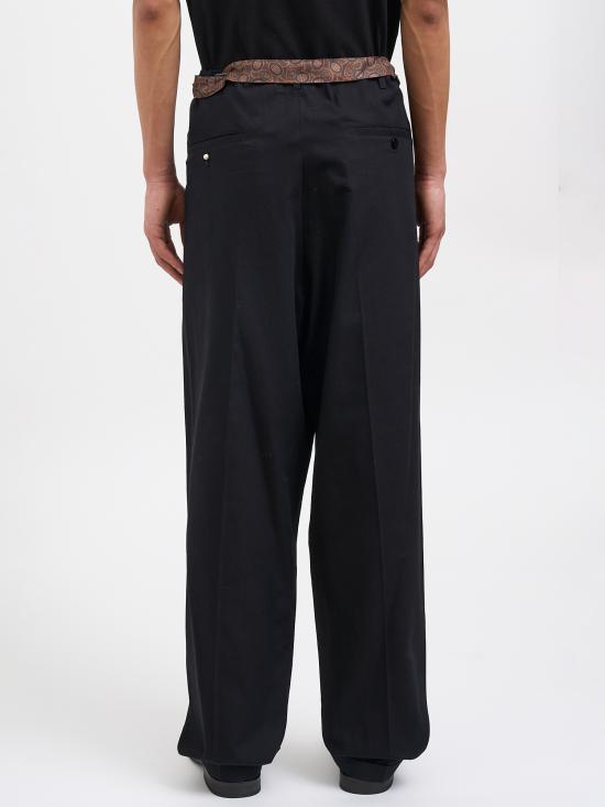 26SS 마리아노 스트레이트 팬츠 NMGSS26PA050126086 BLACK - MAGLIANO