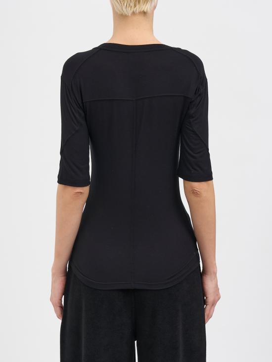 26SS 톰크롬 반팔 티셔츠 NWTS625BLACK - THOM KROM