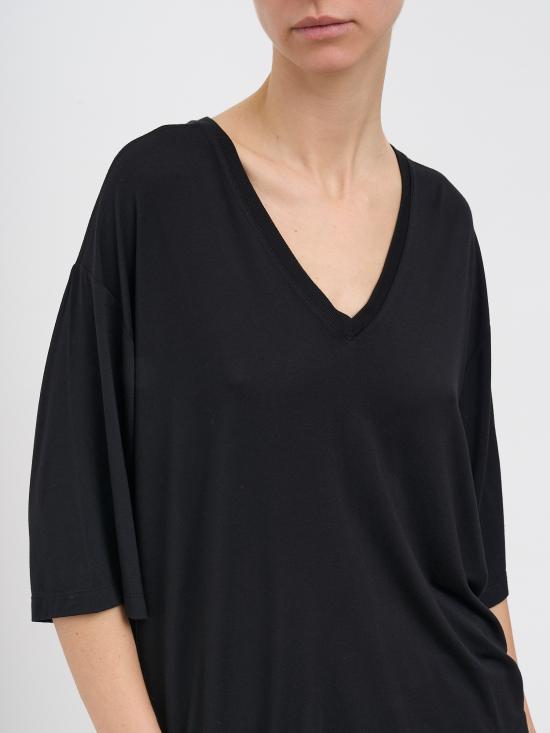 26SS 톰크롬 반팔 티셔츠 NWTS622BLACK - THOM KROM