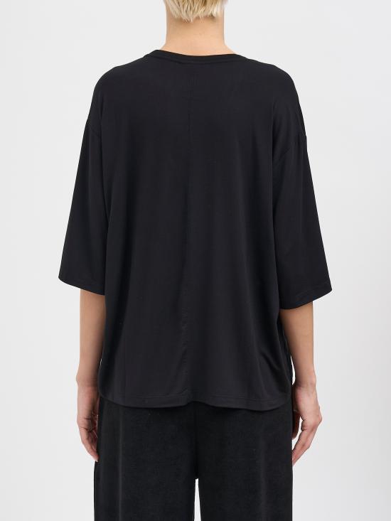 26SS 톰크롬 반팔 티셔츠 NWTS622BLACK - THOM KROM