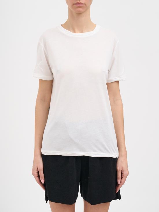 26SS 톰크롬 반팔 티셔츠 NWTS611OFFWHITE