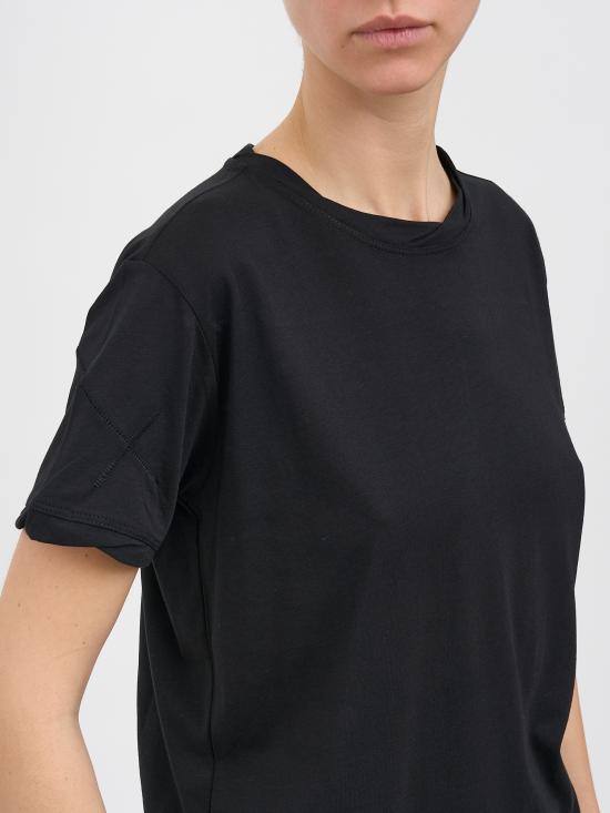 26SS 톰크롬 반팔 티셔츠 NWTS611BLACK - THOM KROM