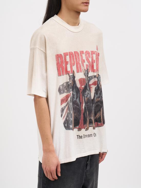 26SS 리프레젠트 반팔 티셔츠 NMLM10059330 BEIGE - REPRESENT