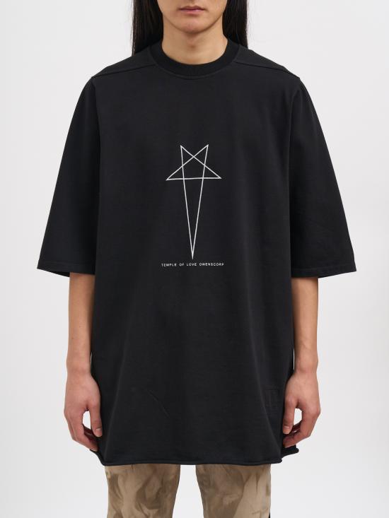 26SS 다크쉐도우 반팔 티셔츠 NDU01F4274RIGEP30911 BLACK
