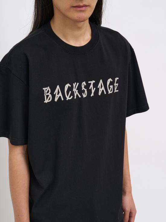 26SS 44레이블 반팔 티셔츠 NB0030556FA528P574 BLACK - 44 LABEL