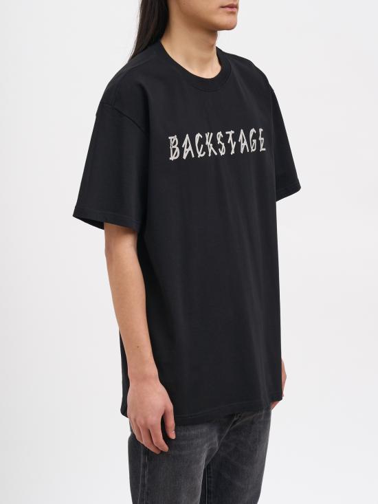 26SS 44레이블 반팔 티셔츠 NB0030556FA528P574 BLACK - 44 LABEL
