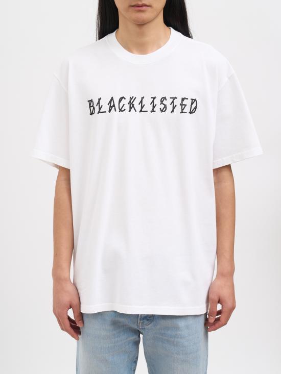 26SS 44레이블 반팔 티셔츠 NB0030556FA706P760 WHITE