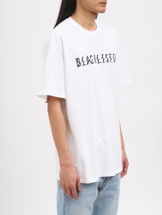 26SS 44레이블 반팔 티셔츠 NB0030556FA706P760 WHITE - 44 LABEL