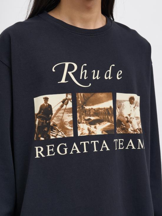 26SS 루드 반팔 티셔츠 NRHPS26TT140126009 BLACK - RHUDE