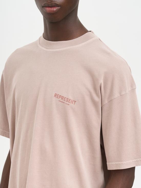 25FW 리프레젠트 반팔 티셔츠 MOCM41114322 PINK - REPRESENT
