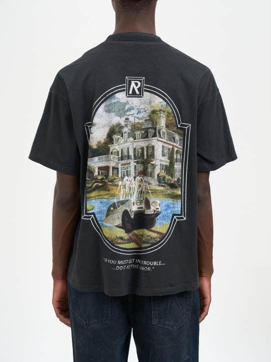 25FW 리프레젠트 반팔 티셔츠 MMLM10028604 BLACK - REPRESENT