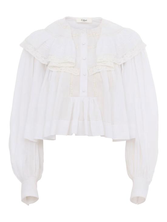 26SS 끌로에 반팔 티셔츠 CH26SHT84040 107 WHITE