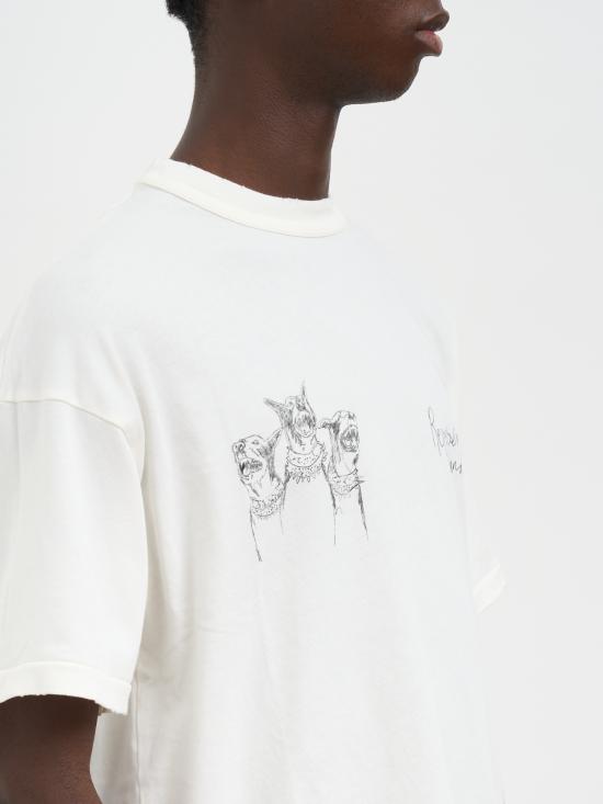 25FW 리프레젠트 반팔 티셔츠 MMLM10038372 WHITE - REPRESENT