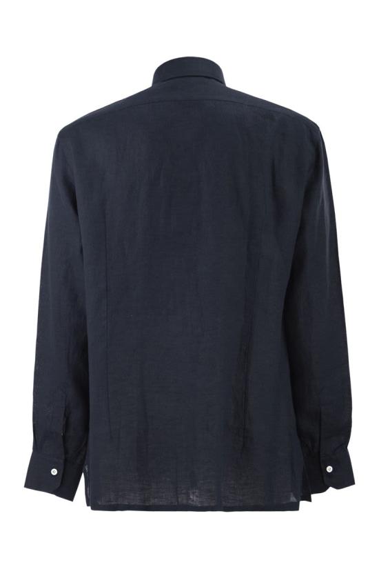 26SS 키톤 긴팔 셔츠 UMCNERH0969001003 H0969001 NAVY - KITON