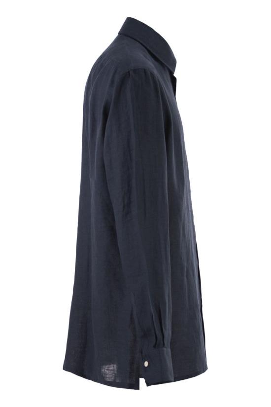 26SS 키톤 긴팔 셔츠 UMCNERH0969001003 H0969001 NAVY - KITON