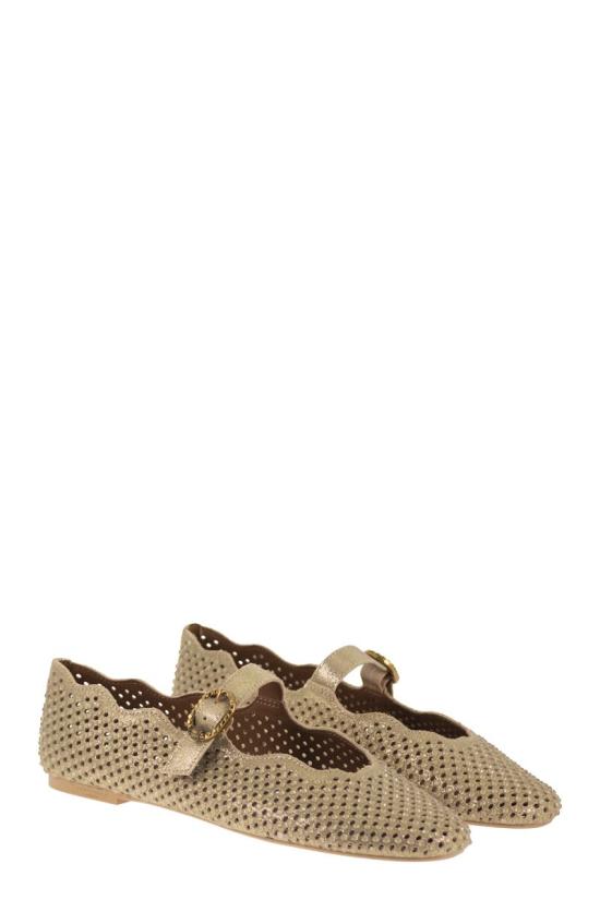 26SS 커트가이거 플랫 슈즈 5596461209 GOLD - KURT GEIGER
