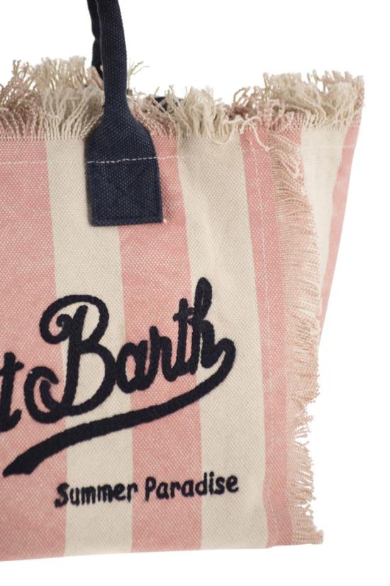 26SS 세인트바쓰 토트백 COL0001 02626L WHITE PINK - MC2 SAINT BARTH