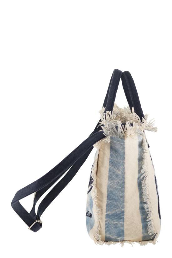 26SS 세인트바쓰 토트백 COL0001 02629L WHITE LIGHT BLUE - MC2 SAINT BARTH