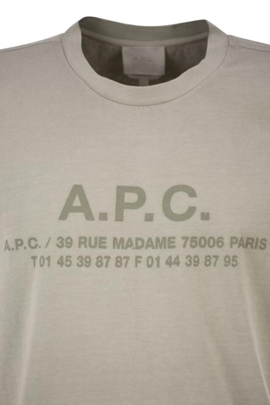 26SS 아페쎄 반팔 티셔츠 COHBSH26570 KAB SAGE - A.P.C.