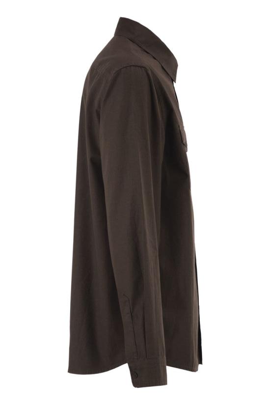 26SS 아페쎄 긴팔 셔츠 COHOGM12006 CAE DARK BROWN - A.P.C.