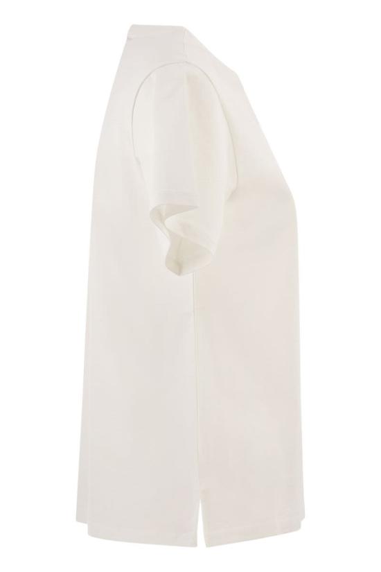 26SS 위켄드막스마라 반팔 티셔츠 2615971042600 001 WHITE - WEEKEND MAX MARA