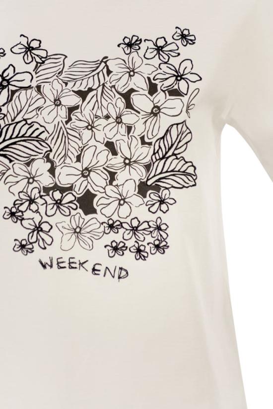 26SS 위켄드막스마라 반팔 티셔츠 2615971042600 003 WHITE - WEEKEND MAX MARA