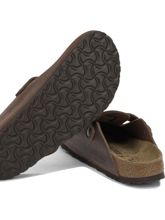 26SS 버켄스탁 보스턴 오일드 레더 클로그 860133HABANA BROWN - BIRKENSTOCK