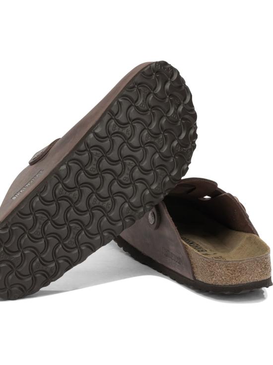 26SS 버켄스탁 보스턴 오일드 레더 클로그 860133UHABANA BROWN - BIRKENSTOCK