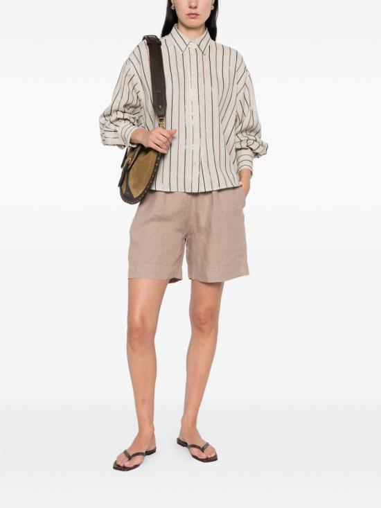 26SS 브루넬로 쿠치넬리 셔츠 MM633RF506C200 BEIGE - BRUNELLO CUCINELLI