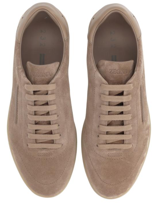 26SS 에르메네질도제냐 스니커즈 LHSOY S8218ZCOC BEIGE - ERMENEGILDO ZEGNA