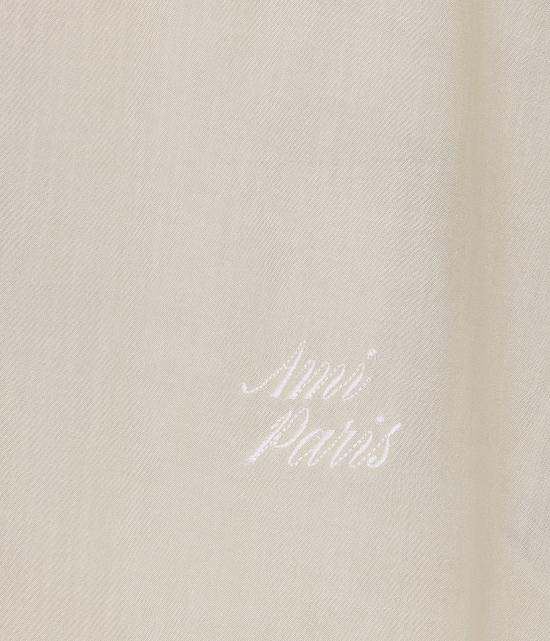 26SS 아미 알렉산드르 마티우시 셔츠 HSH830 VI0036229 Beige - AMI ALEXANDRE MATIUSSI