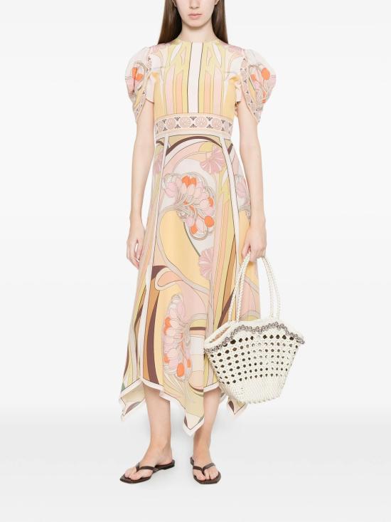 26SS 라 더블제이 미디 원피스 DRE0936CRE002TUL07 PI02 - LA DOUBLEJ