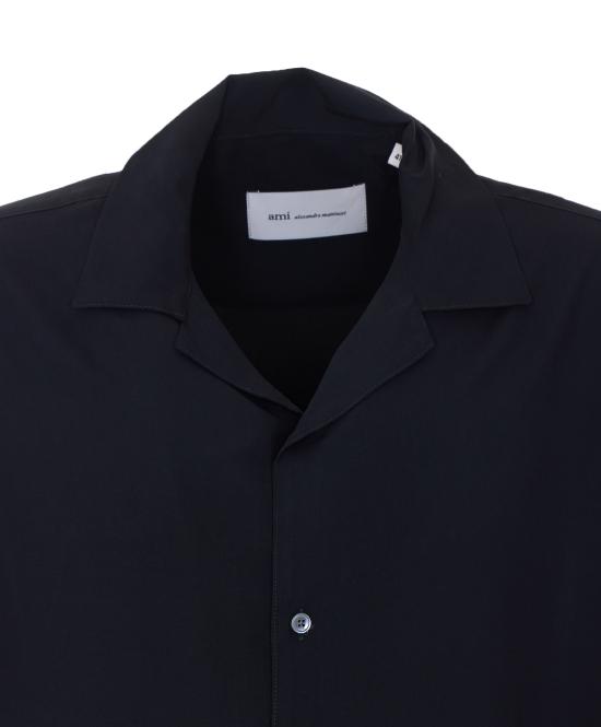 26SS 아미 알렉산드르 마티우시 셔츠 HSH830 VI0036001 Black - AMI ALEXANDRE MATIUSSI
