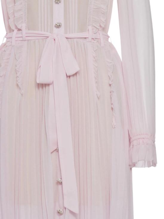 26SS 셀프 포트레이트 미디 원피스 RS26034MP PINK - SELF PORTRAIT