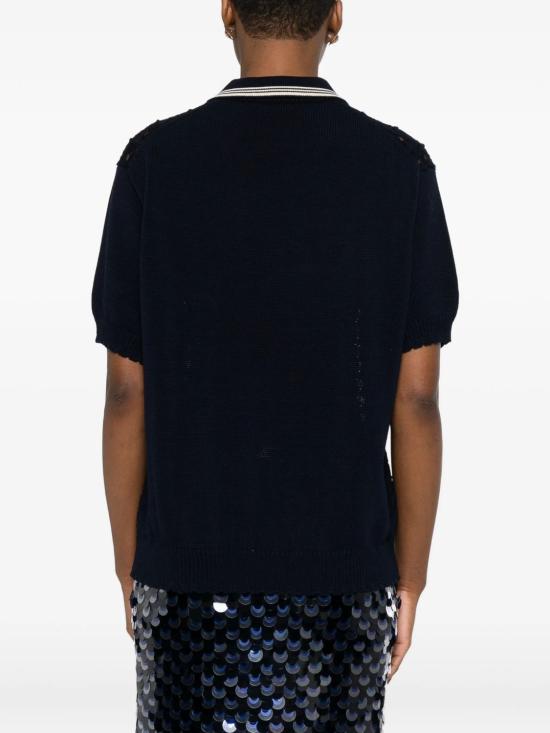 26SS 미우미우 반팔 티셔츠 MML03L1847F0008 BLEU - MIU MIU