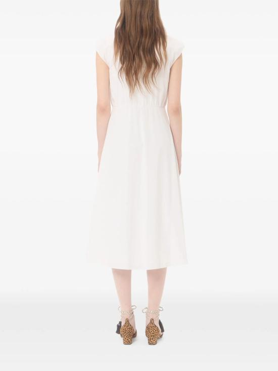 26SS 발렌티노 가라바니 미디 원피스 8B3VAJR59VN0BO BIANCO - VALENTINO GARAVANI