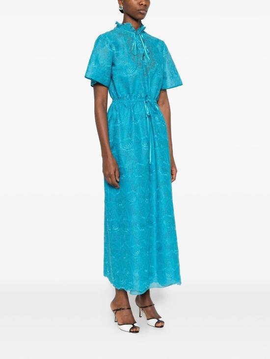 26SS 발렌티노 가라바니 미디 원피스 8B3VAJK5A4GL04 LIGHTBLUE - VALENTINO GARAVANI