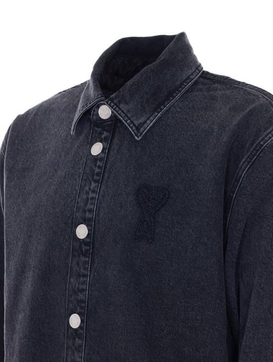 26SS 아미 알렉산드르 마티우시 셔츠 UJK897 DE0124031 Black - AMI ALEXANDRE MATIUSSI
