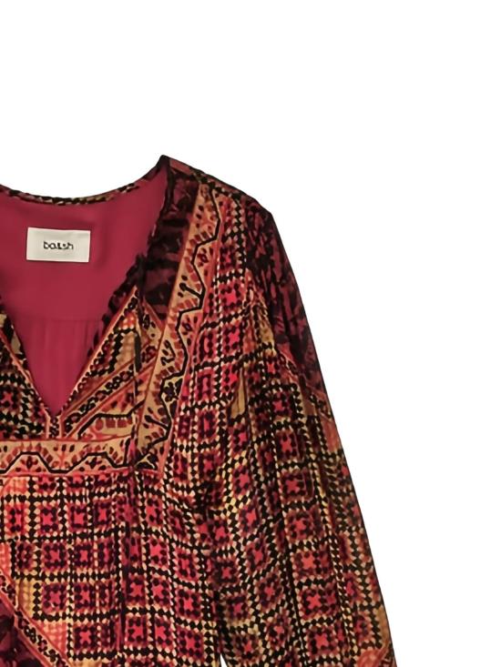 26SS 바쉬 미디 원피스 1E26ORIA103 ROUGE - BA&SH