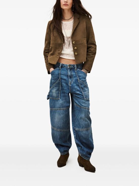 26SS 바쉬 자켓 1E26MORF321 OLIVE - BA&SH