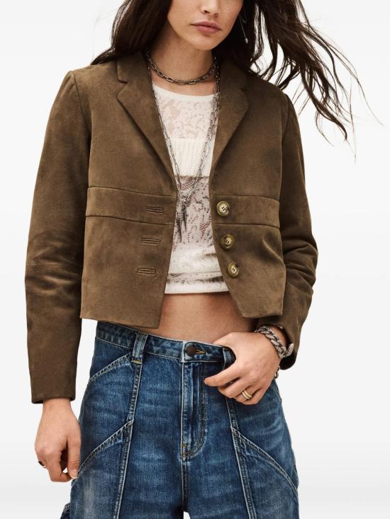 26SS 바쉬 자켓 1E26MORF321 OLIVE - BA&SH