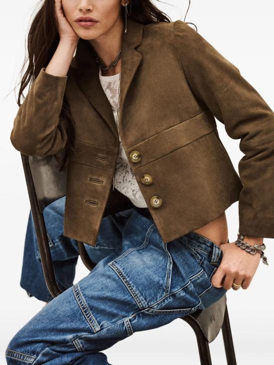 26SS 바쉬 자켓 1E26MORF321 OLIVE - BA&SH