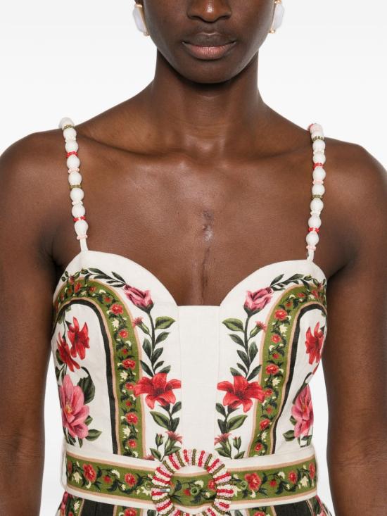 26SS 팜 리오 점프수트 34488326106 FLORBLACK - FARM RIO