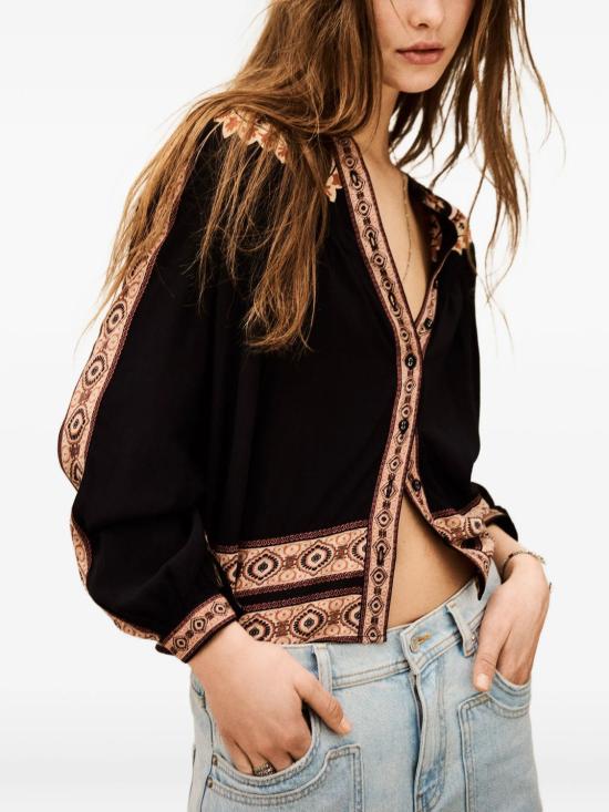 26SS 바쉬 셔츠 1E26VALD112 CARBONE - BA&SH