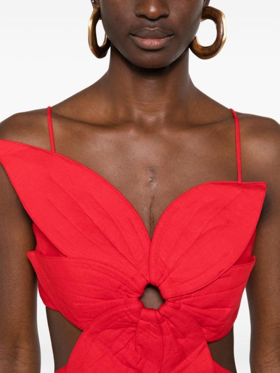 26SS 팜 리오 미디 원피스 344433L0028 RED - FARM RIO