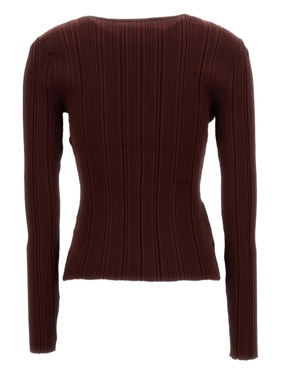 26SS 셀프 포트레이트 반팔 티셔츠 RS26176TBBU BROWN - SELF PORTRAIT