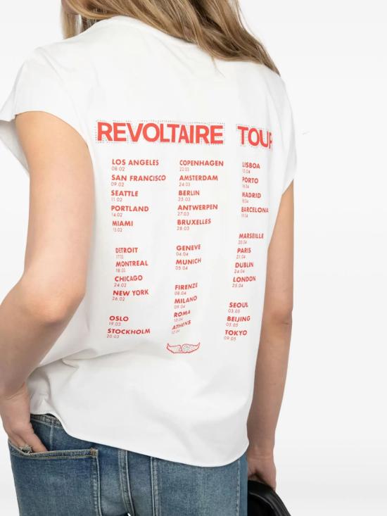 26SS 자딕앤볼테르 반팔 티셔츠 JWTT01280103 JUDO - ZADIG & VOLTAIRE